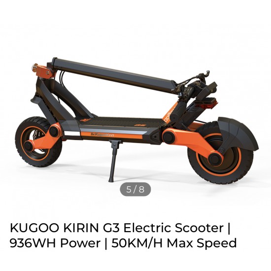 Kugoo Kirin G3 Електрическа тротинетка 10.5"/ 18ah/ 1200W